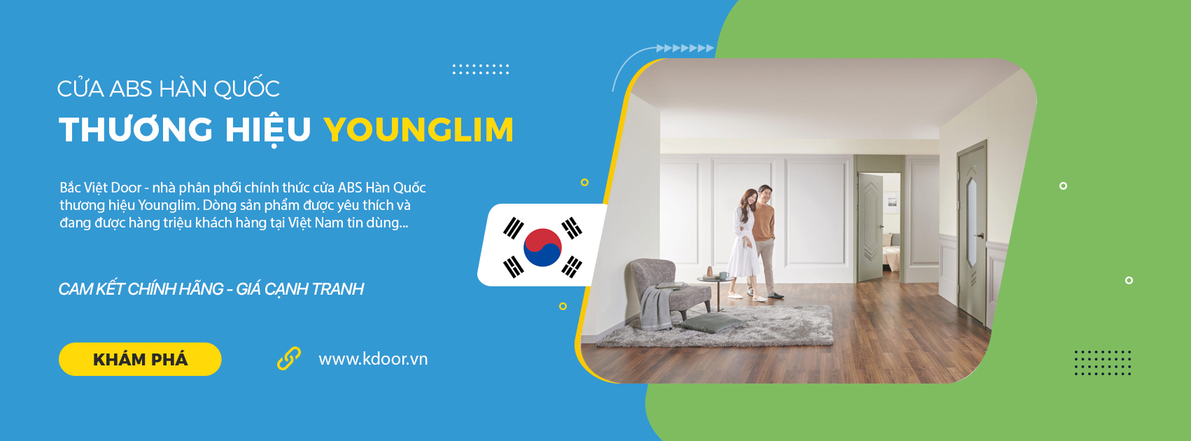 Cửa ABS Hàn Quốc - Bắc Việt Door